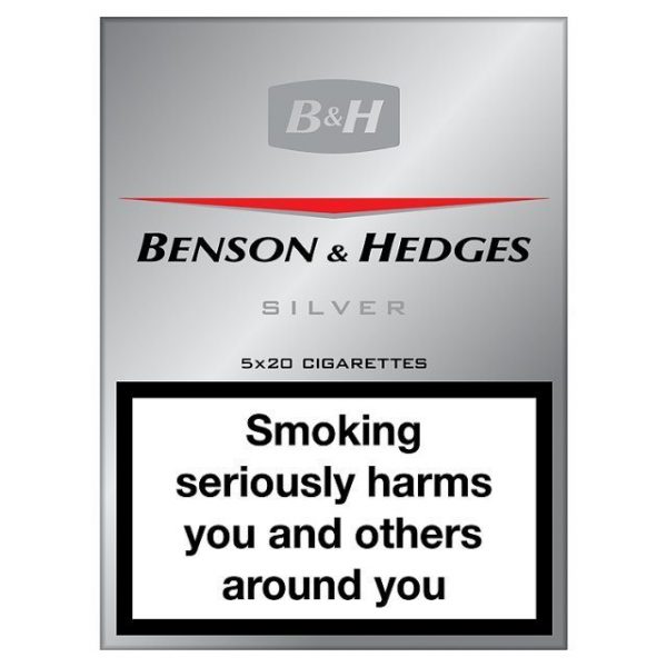 Benson And Hedges Silver 20s MANCHESTER ALCOHOL DELIVERY